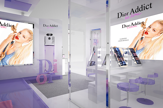 Dior Addict展覽展示設計